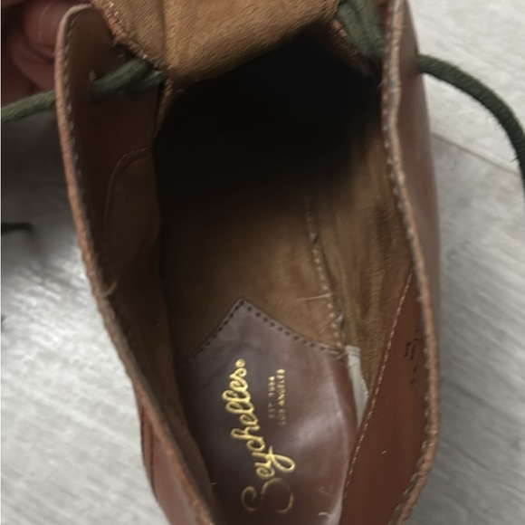 Seychelles flat leather brown booties - Picture 4 of 6